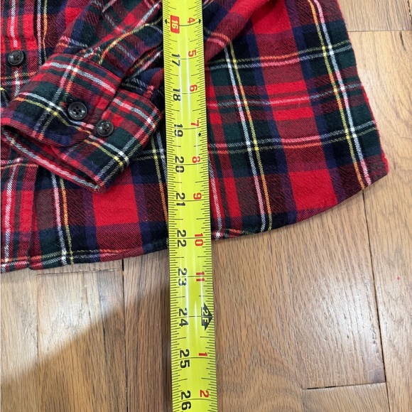 L.L. Bean Plaid Flannel Shirt Women’s Small Button-Down - Picture 5 of 7